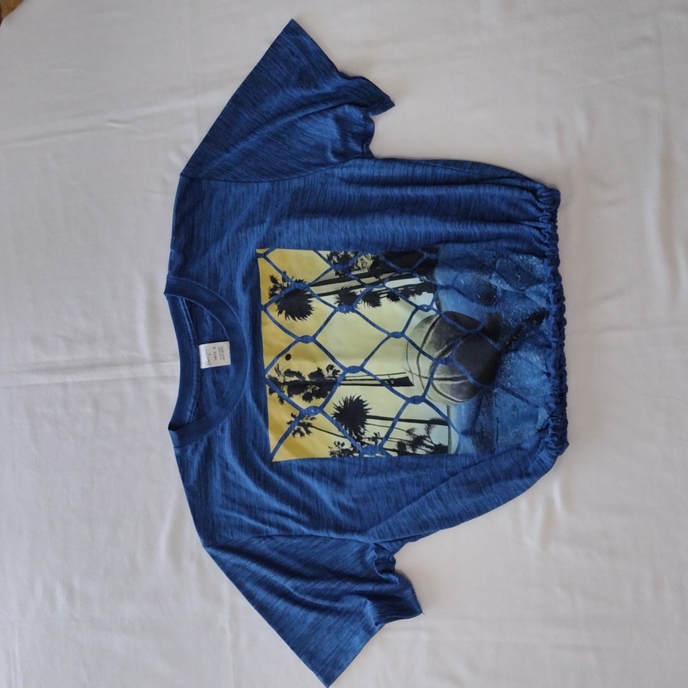 Pacific Youth Sport Top Size XL Blue Elastic Bottom